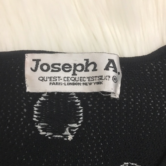 Joseph A Pinup Polka Dot Knit Top - Picture 3 of 6